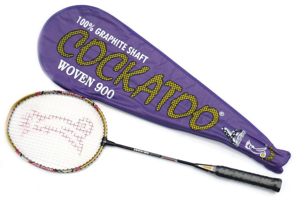Buy Cockatoo Woven 900 Badminton Racket (Purple)-Badminton Racket-Cockatoo-Splay UK Online
