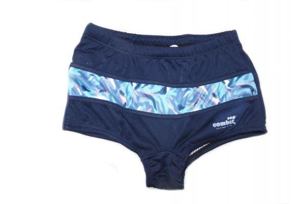Buy Combat Swimming Trunks - Aqua Pattern - Small (23-25)-Swimming Trunks-Combat-Splay UK Online