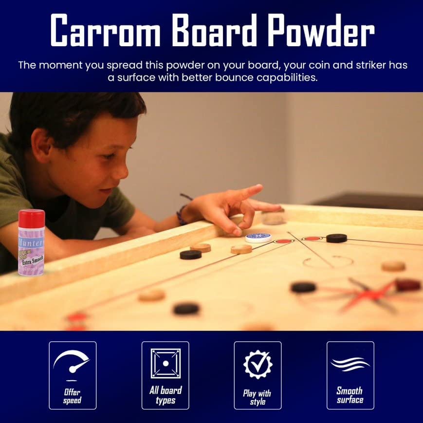 Buy Hunter Disco Carrom Powder-Carrom Board Powder-Splay-Splay UK Online