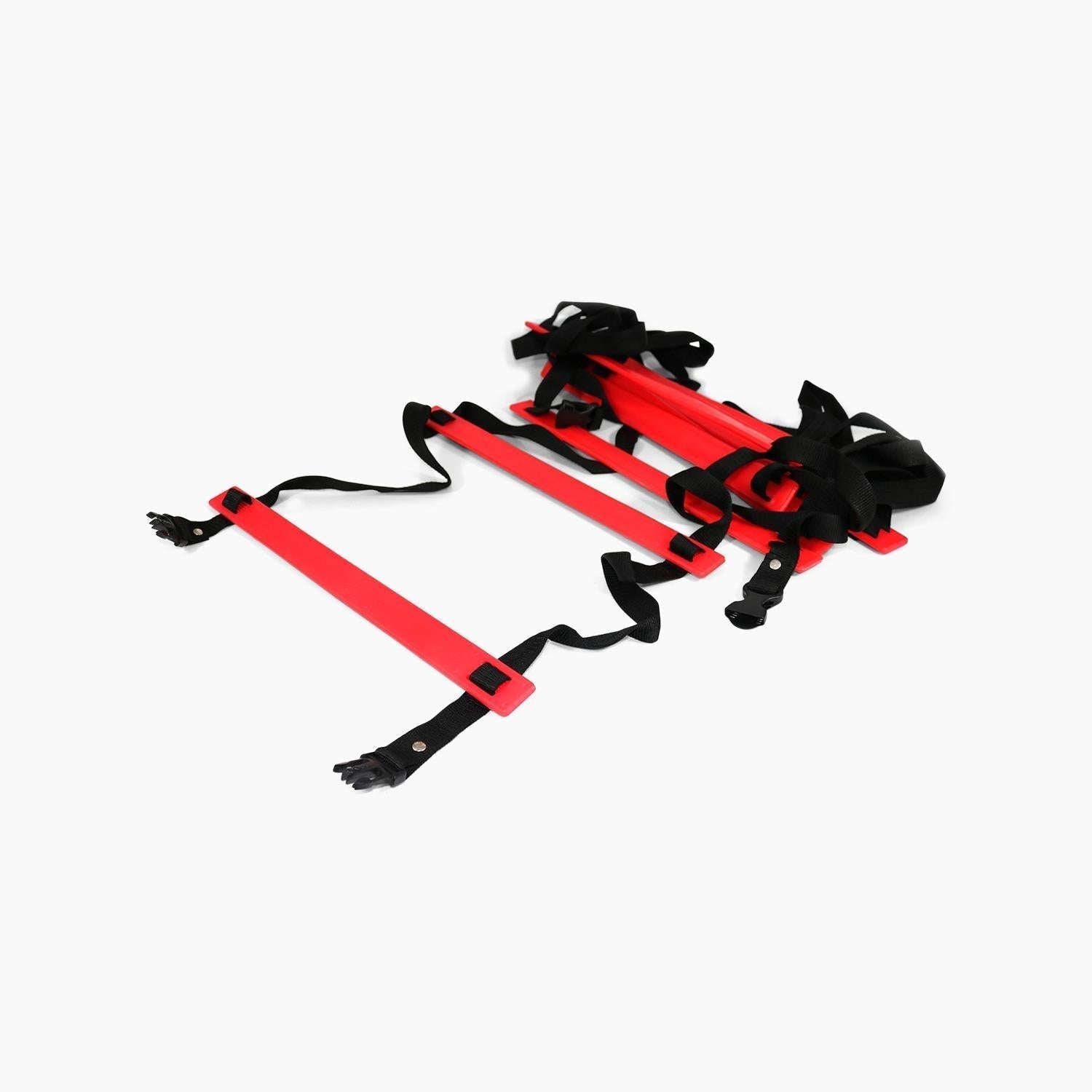 Buy 4m Adjustable Agility Speed Ladder with Carry Bag & Joining Clips-Speed Ladder-Splay-Red-4 Meters-Splay UK Online