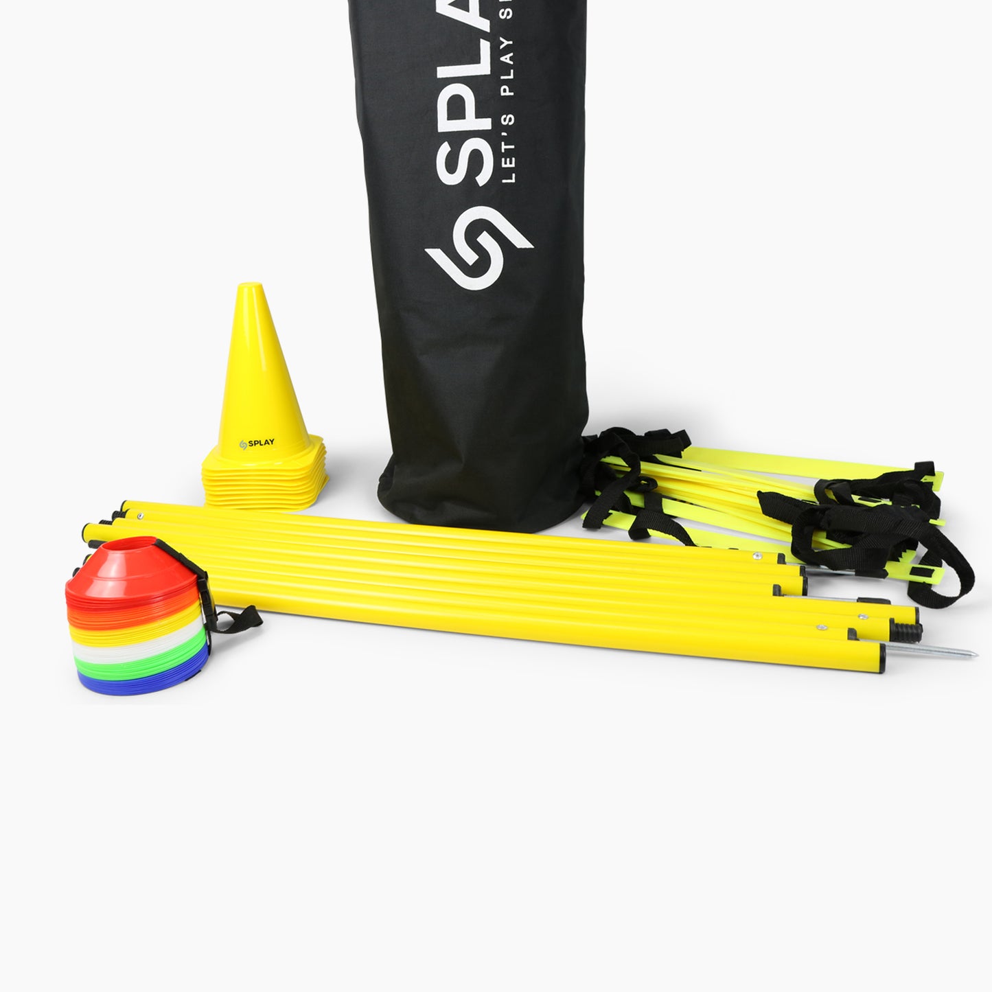 Buy Agility Slalom Trainer Kit with Bag-Agility Kits-Splay-Splay UK Online