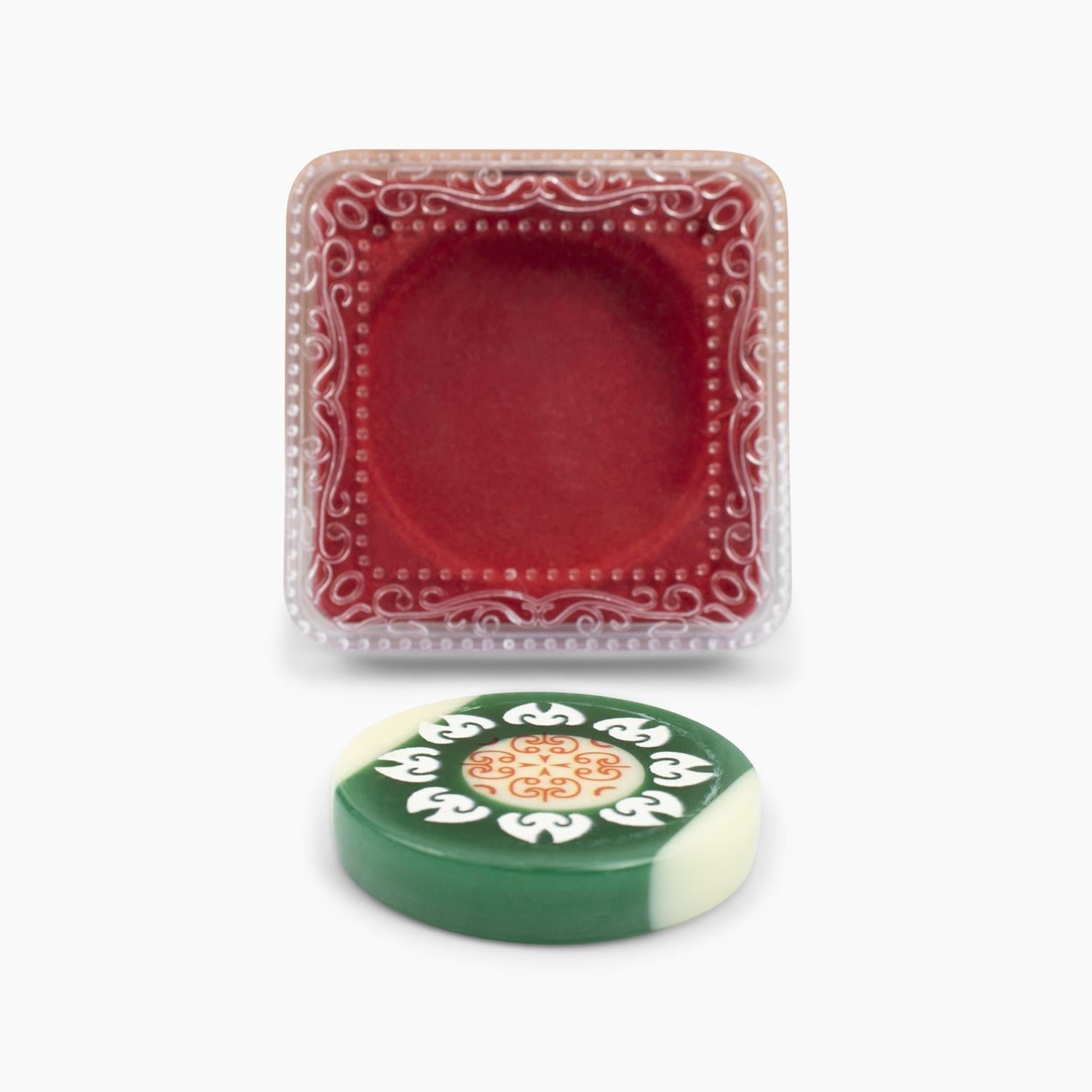 Buy Ball Design Carrom Board Striker – 14g Acrylic-Carrom Board Striker-Splay-Green-Splay UK Online