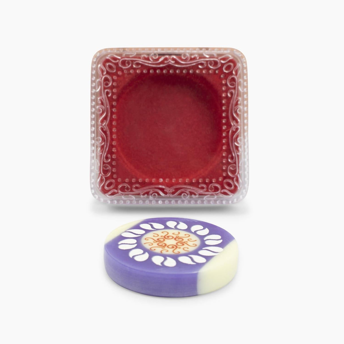 Buy Ball Design Carrom Board Striker – 14g Acrylic-Carrom Board Striker-Splay-Purple-Splay UK Online