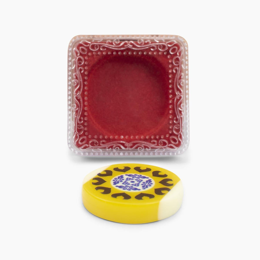 Buy Ball Design Carrom Board Striker – 14g Acrylic-Carrom Striker-Splay-Yellow-Splay UK Online