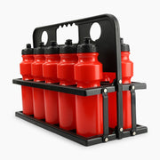 Buy Bottle Carrier with 10 Pull up Water Bottles-Splay-Red-Splay UK Online