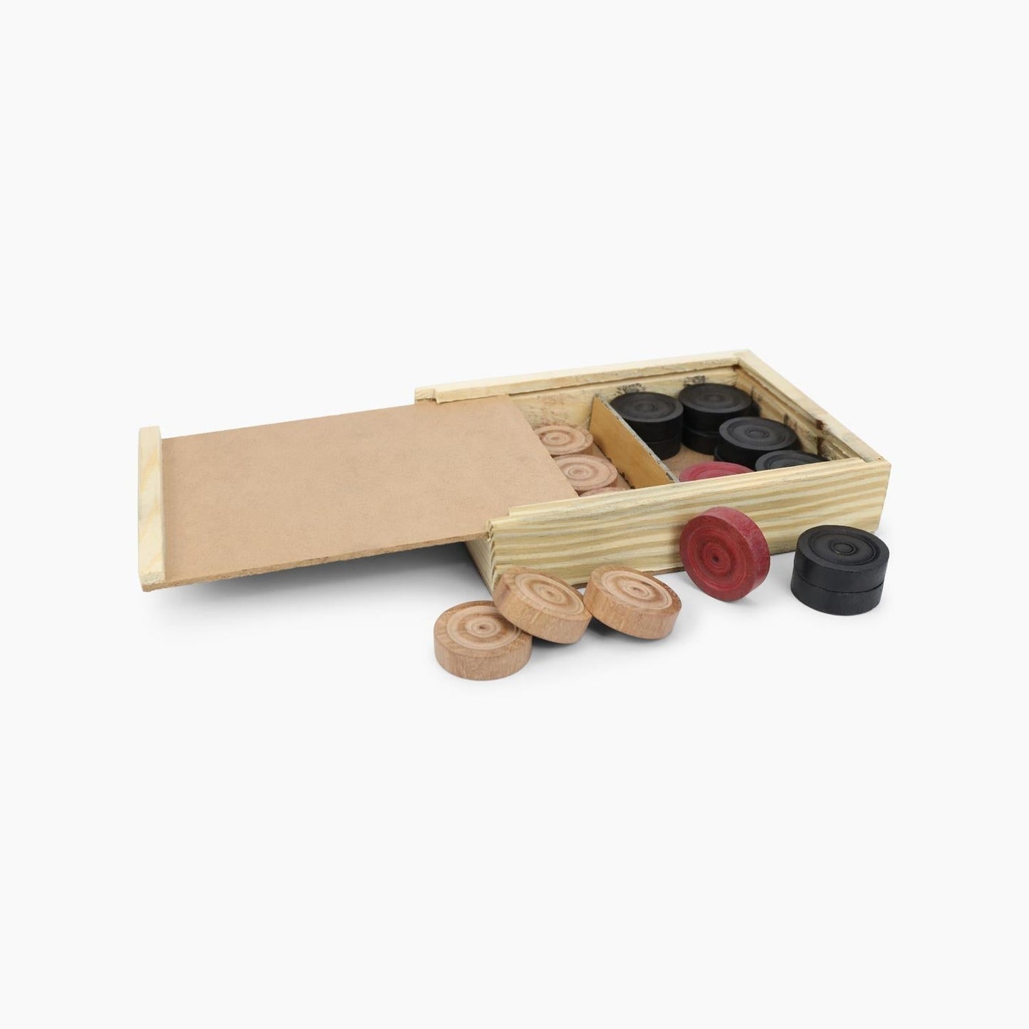 Buy Carom Board Counter Set - Wooden Box-Splay (UK) Limited-.-Splay UK Online