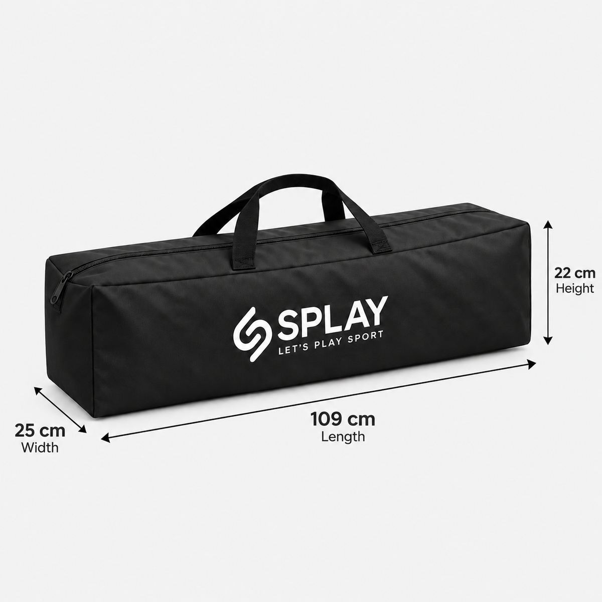 Splay Long Sports & Agility Equipment Carry Bag – 109cm Black