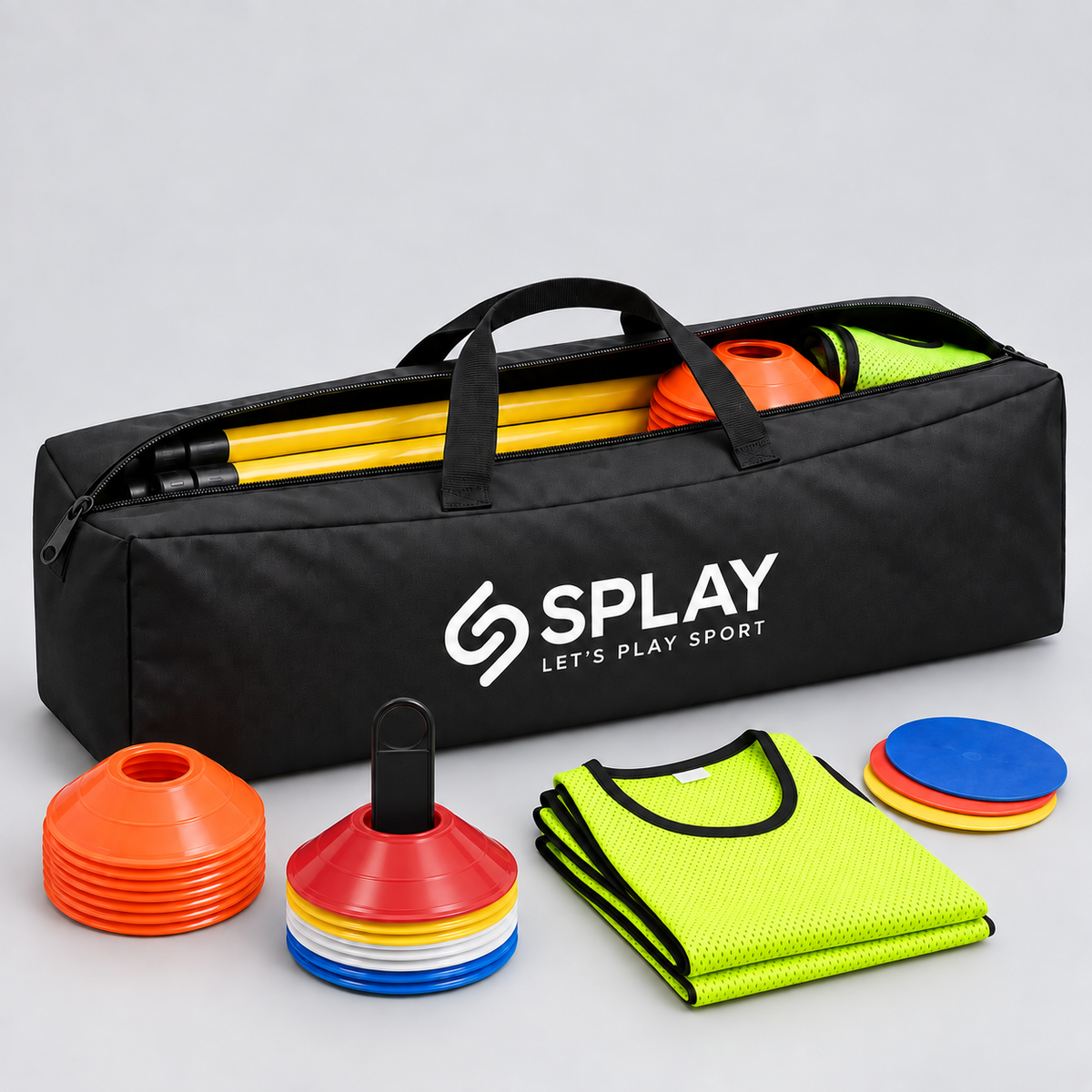 Splay Long Sports & Agility Equipment Carry Bag – 109cm Black