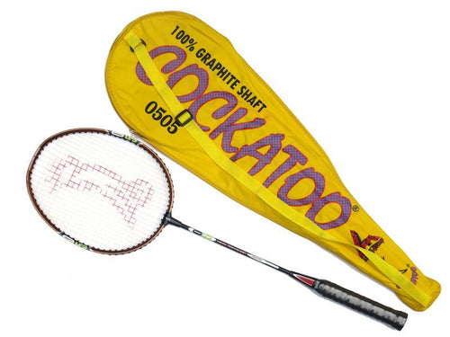 Buy Cockatoo 0505 Badminton Racket – Yellow, 90g-Badminton Racket-Cockatoo-Splay UK Online
