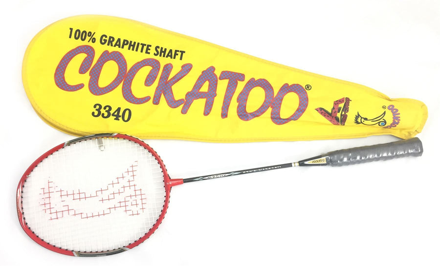 Buy Cockatoo 3340 Badminton Racket – Yellow, 90g-Badminton Racket-Cockatoo-Splay UK Online