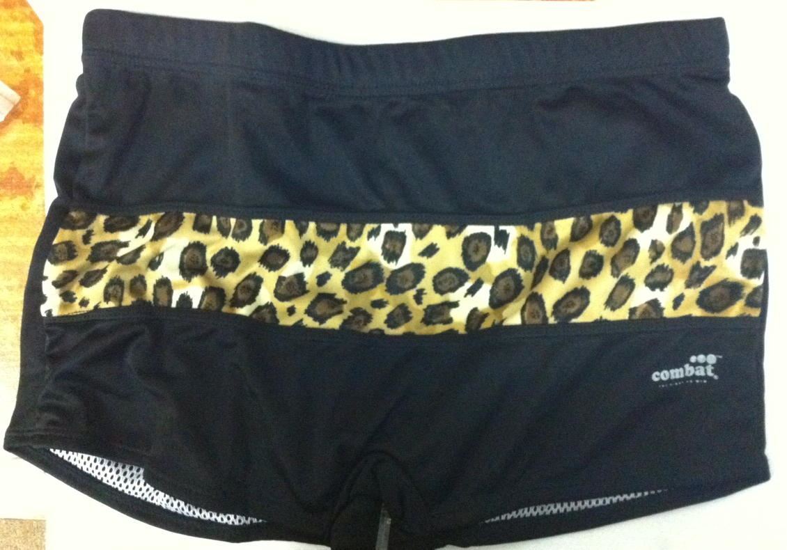 Buy Combat Swimming Trunks - Leopard Design (Small)-Swimming Trunks-Combat-Splay UK Online