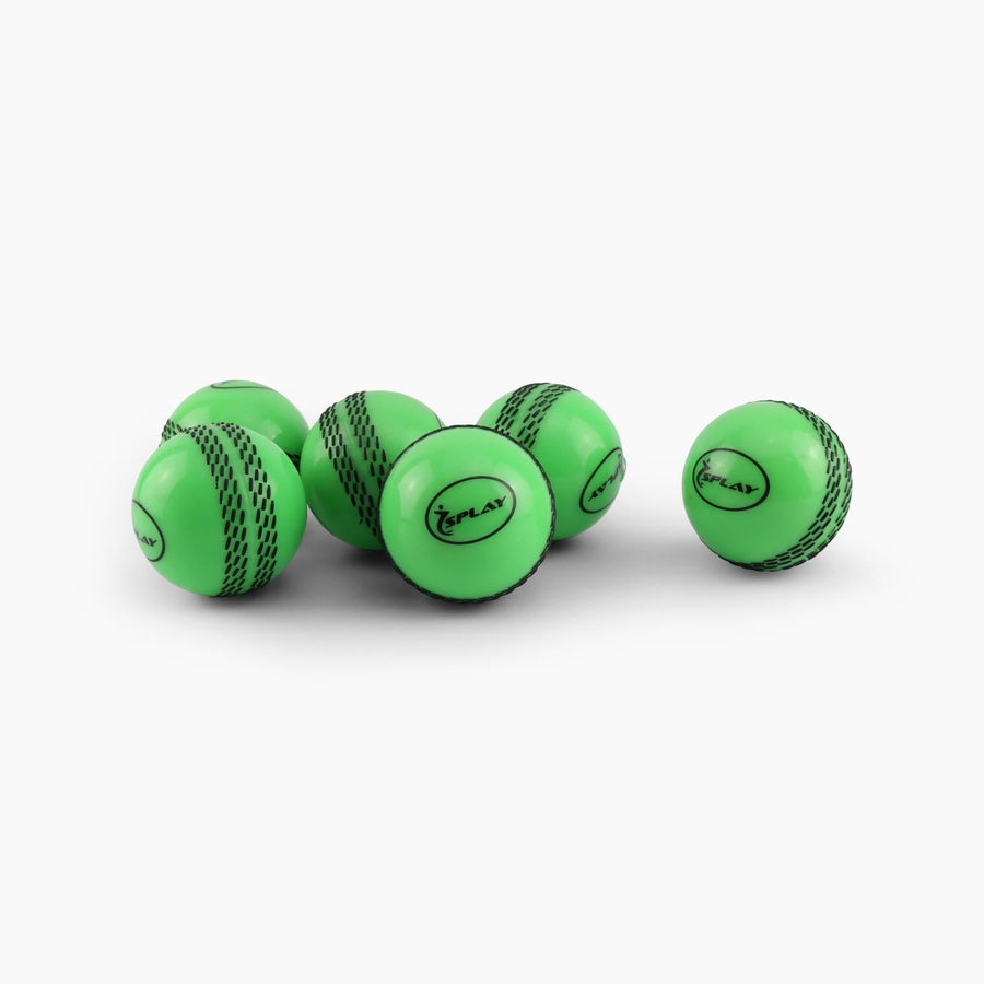 Buy Cricket Windball with Stitching (6 Pack)-Cricket Ball-Splay-Green-Splay UK Online