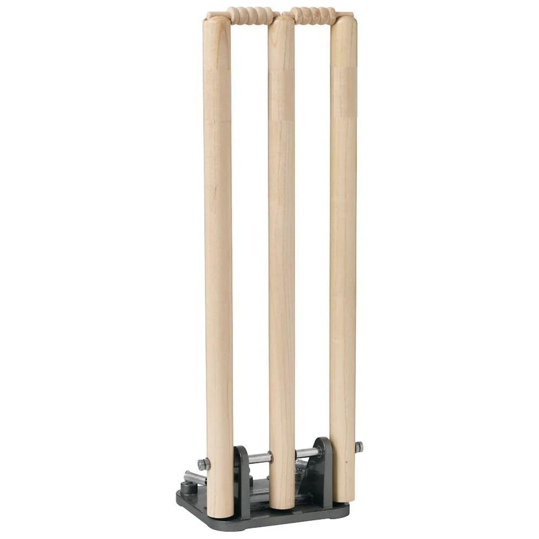 Buy Cricket Wooden Spring Stumps-Splay-Natural-Splay UK Online