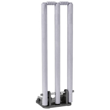 Buy Cricket Wooden Spring Stumps-Splay-Silver-Splay UK Online