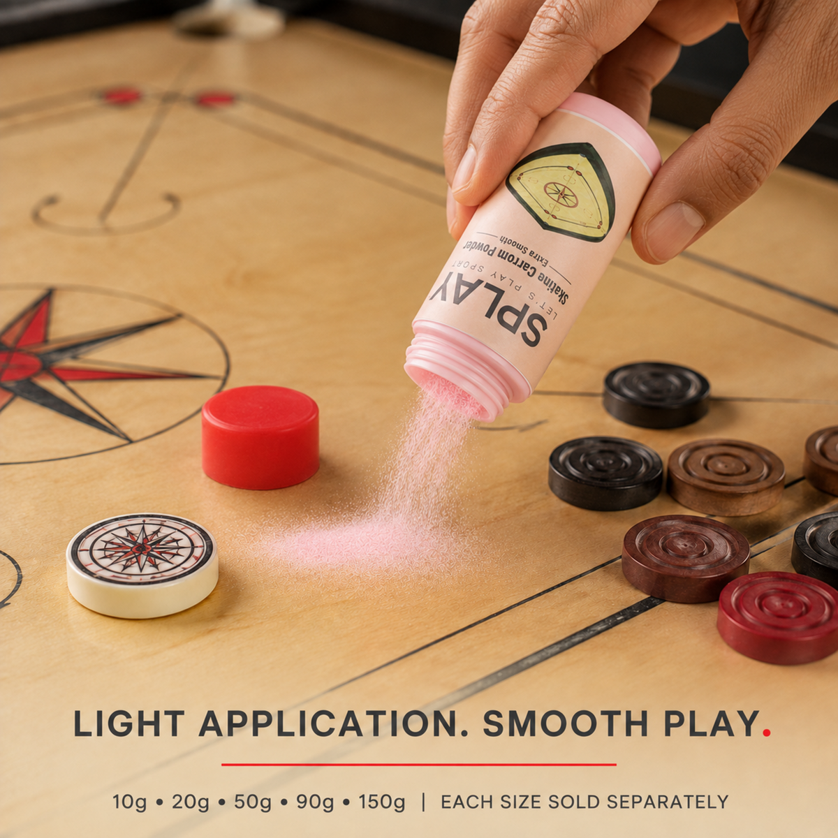 Buy Hunter Disco Carrom Board Powder-Carrom Powder-Splay-Splay UK Online