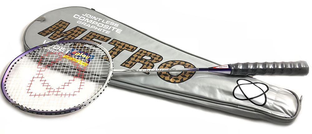 Buy Metro Badminton Racket(Silver)-Badminton Racket-Cockatoo-Splay UK Online