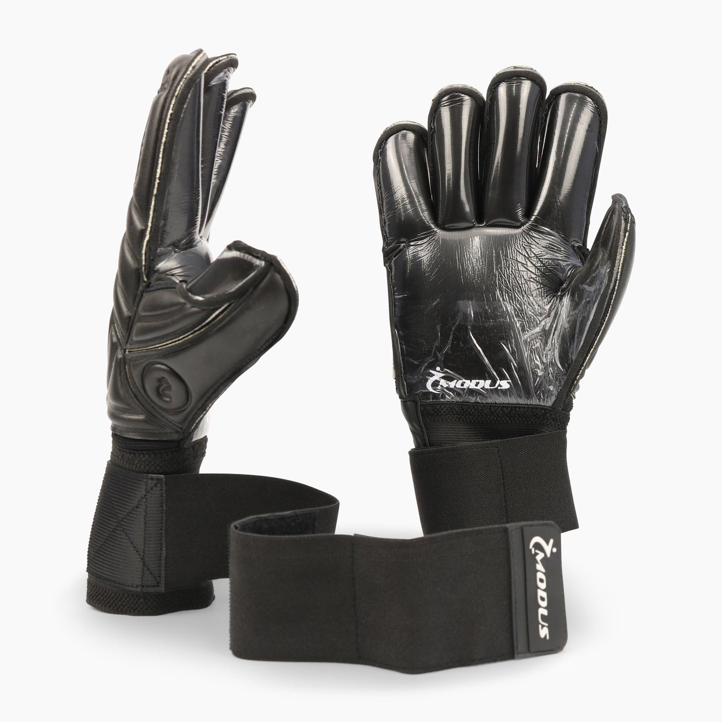 Buy Modus Shadow All Black Goalkeeper Gloves-Football Gloves-Modus-Splay UK Online