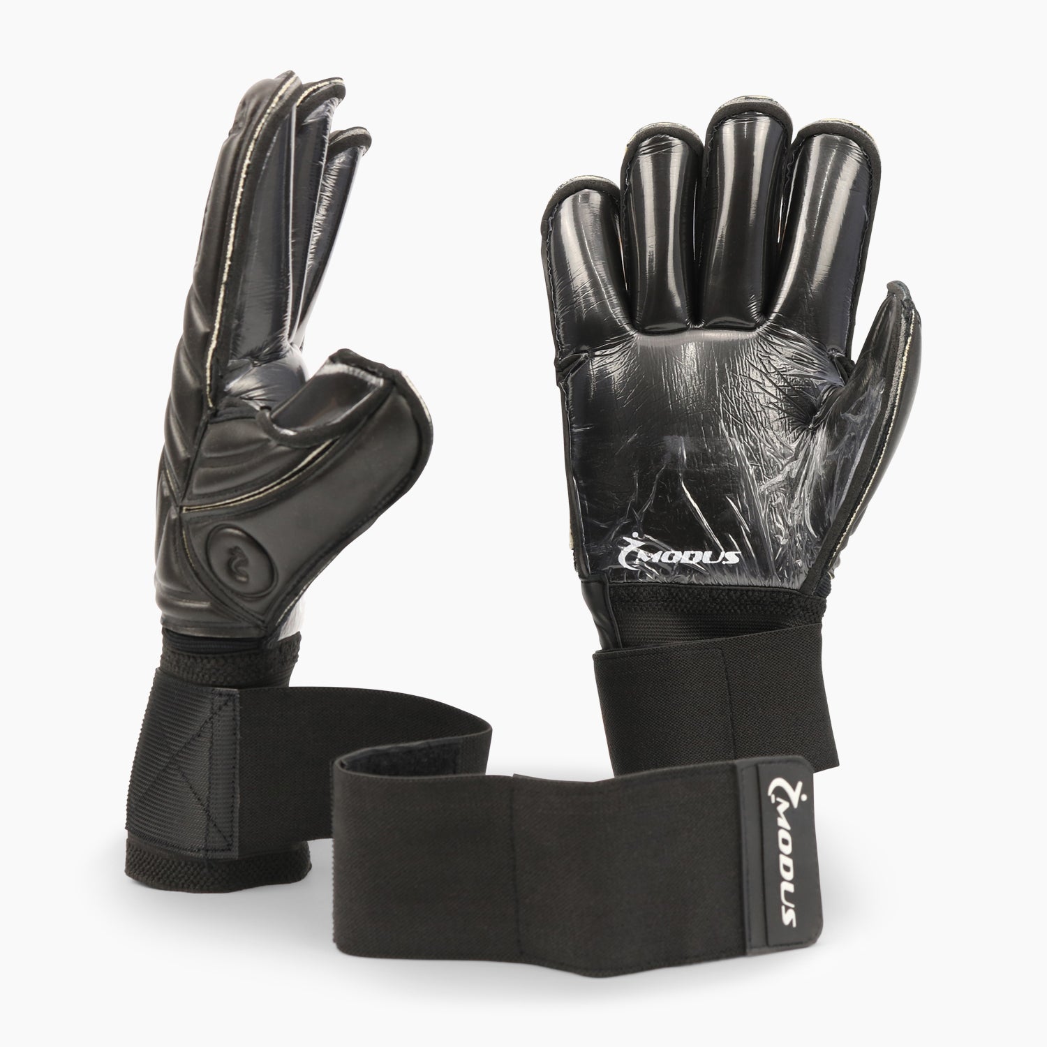 Buy Modus Shadow All Black Goalkeeper Gloves-Goalkeeper Gloves-Modus-Splay UK Online