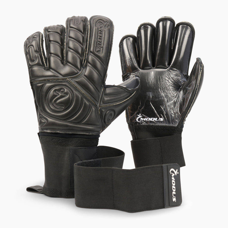 Buy Modus Shadow All Black Goalkeeper Gloves-Goalkeeper Gloves-Modus-Splay UK Online