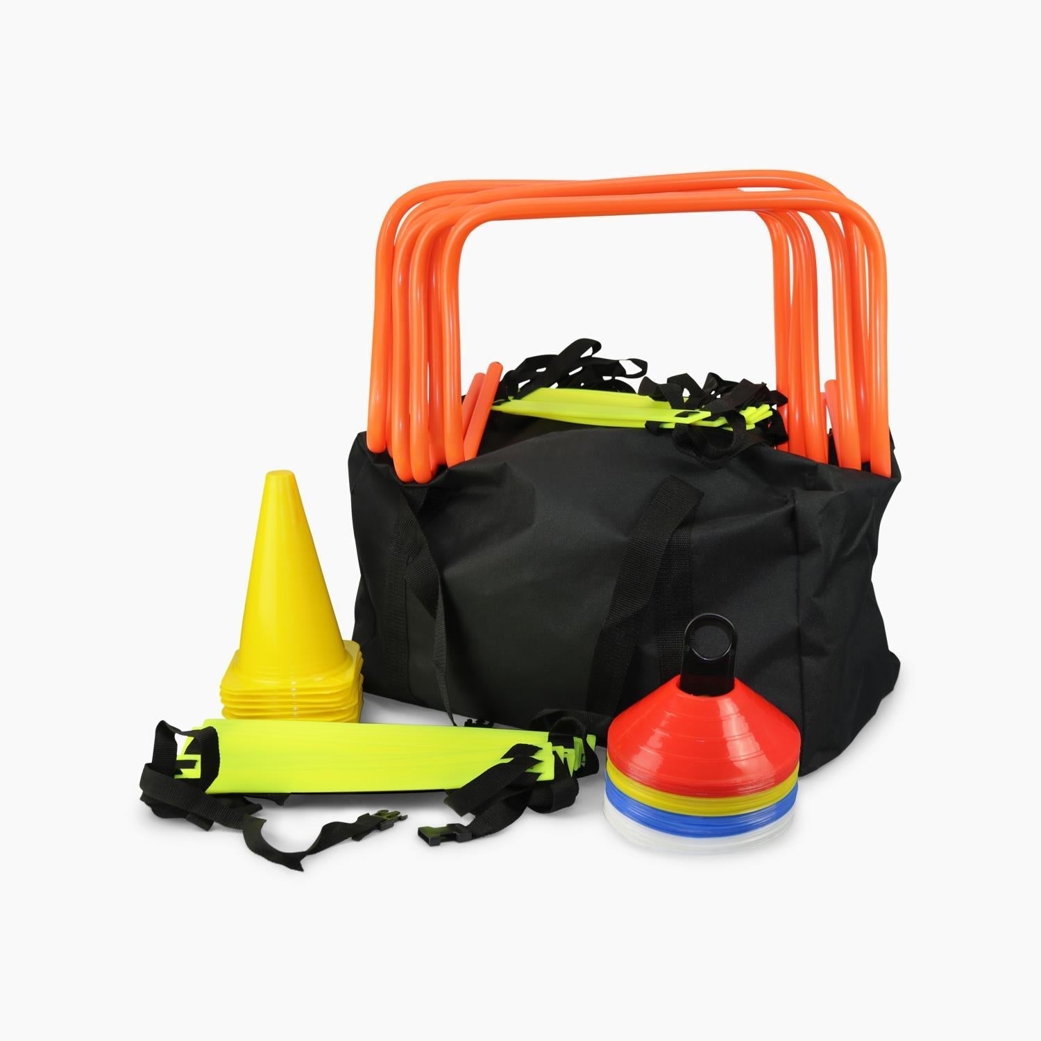 Buy Multi Trainer Kit With Bag-Agility Kits-Splay-Yellow-Splay UK Online