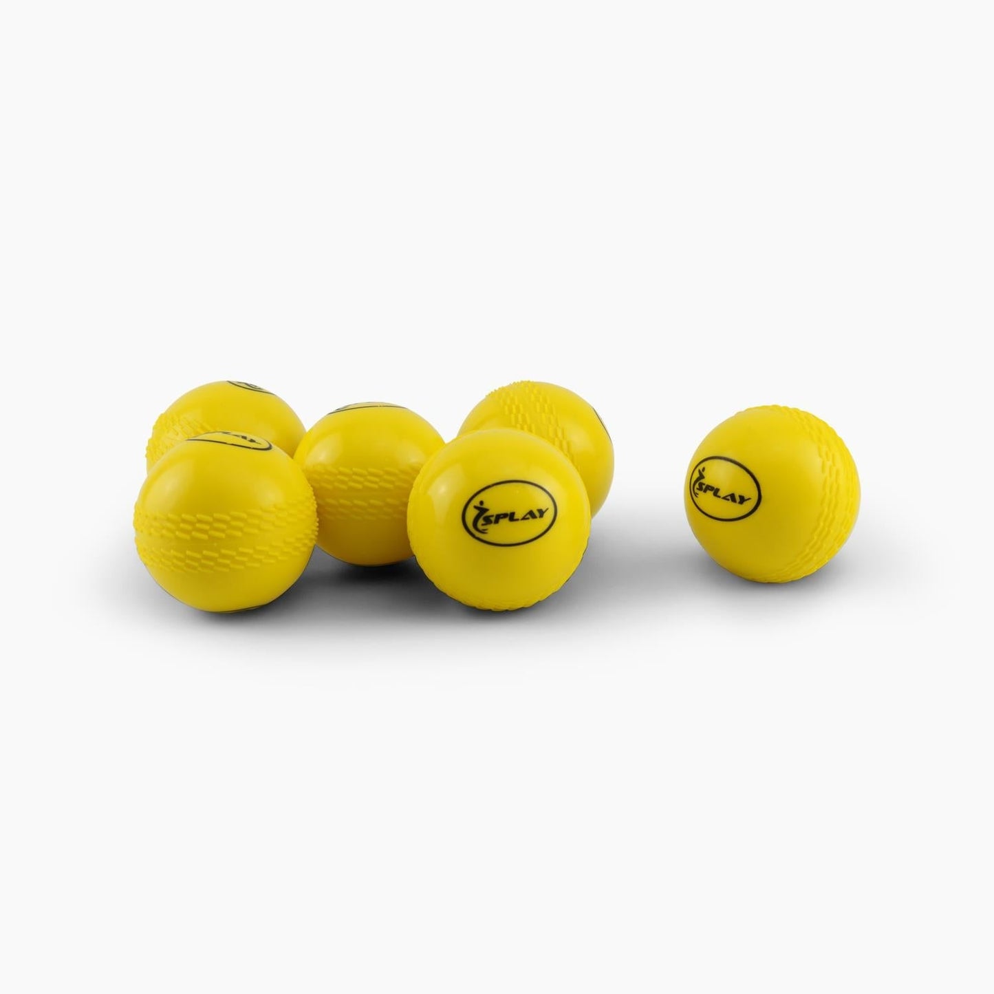 Buy PU Cricket Windball (6 Pack)-Cricket Ball-Splay-Senior-Florescent Yellow-Splay UK Online