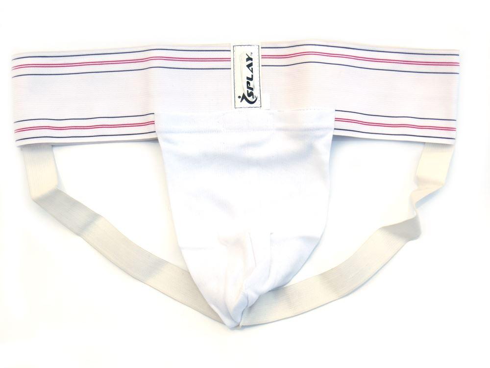 Buy Splay Athletic Supporter with Guard Pouch-Athletic Supporter-Splay-White-Extra Extra Large-Splay UK Online