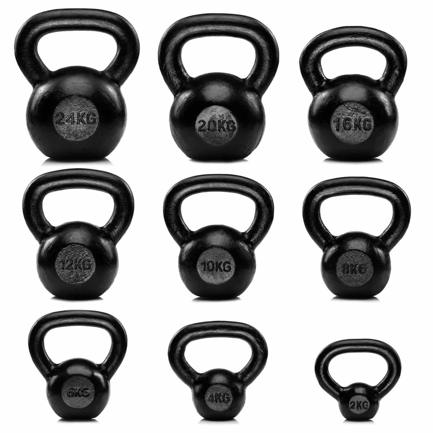 Buy Splay Cast Iron Kettlebell – Black-Kettlebell-Splay-Splay UK Online