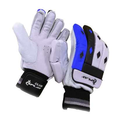 Buy Splay Club Batting Gloves-Cricket Batting Gloves-Splay (UK) Limited-Boys-Right Hand-Blue-Splay UK Online