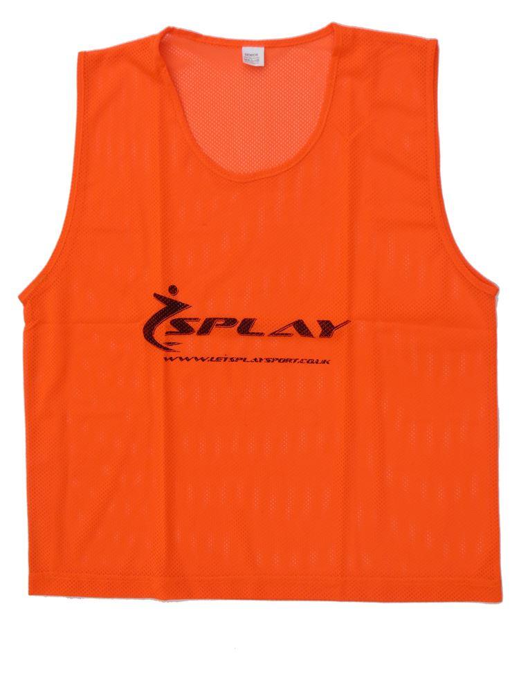 Buy Splay Club SS Training Bib-Training Bib-Splay-Orange-Senior-Splay UK Online