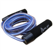 Buy Splay Double Nylon Skipping Rope with Foam Handles – 9ft-Skipping Rope-Splay-Blue-Splay UK Online