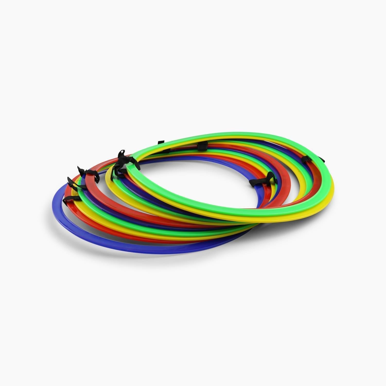 Buy Splay Flat Speed & Agility Rings with Velcro – Set of 12, 45cm (18in)-Agility Ring-Splay-Splay UK Online