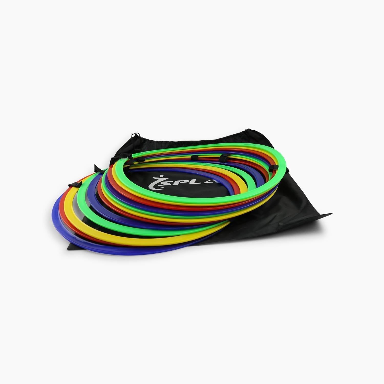 Buy Splay Flat Speed & Agility Rings with Velcro – Set of 12, 45cm (18in)-Agility Ring-Splay-Splay UK Online