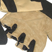 Buy Splay Gold Leather Weightlifting Gloves-Weightlifting Gloves-Splay-Splay UK Online