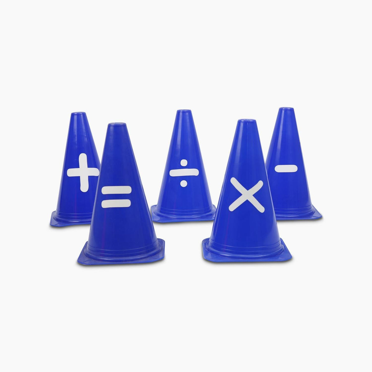 Buy Splay Maths Symbol Training Cones – Set of 5, 22.9cm (9in)-Training Cone-Splay-Splay UK Online