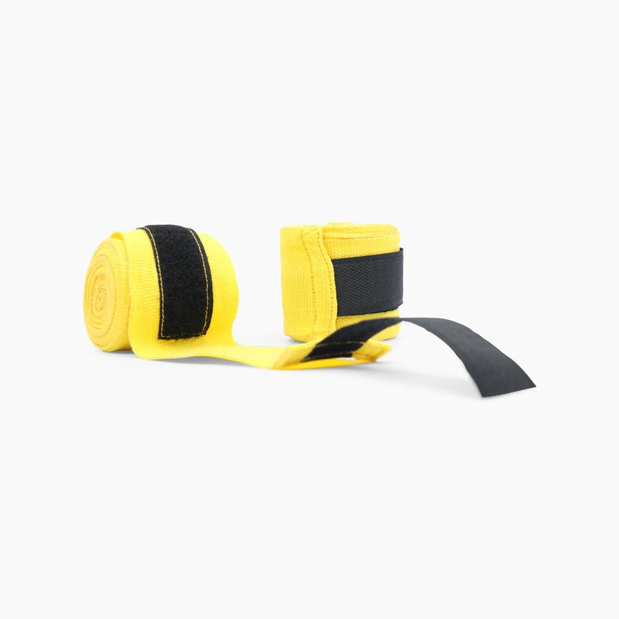 Buy Splay Mexican-Style Stretch Boxing Hand Wraps-Boxing Hand Wraps-Splay-Yellow-180 Inch-Splay UK Online