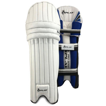 Buy Splay Pro Series Cricket Legguards-Cricket Batting Pads-Splay (UK) Limited-(Blue)-Boy-Right Hand-Splay UK Online
