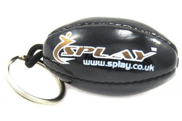Buy Splay Rugby Ball Key Ring-Key Ring-Splay-Black-One Size-Splay UK Online