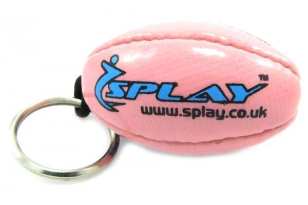Buy Splay Rugby Ball Key Ring-Key Ring-Splay-Pink-One Size-Splay UK Online