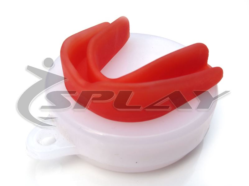 Buy Splay Sports Mouth Guard – Medium & Large-Sports Mouthguard-Splay-Medium-Red-Splay UK Online