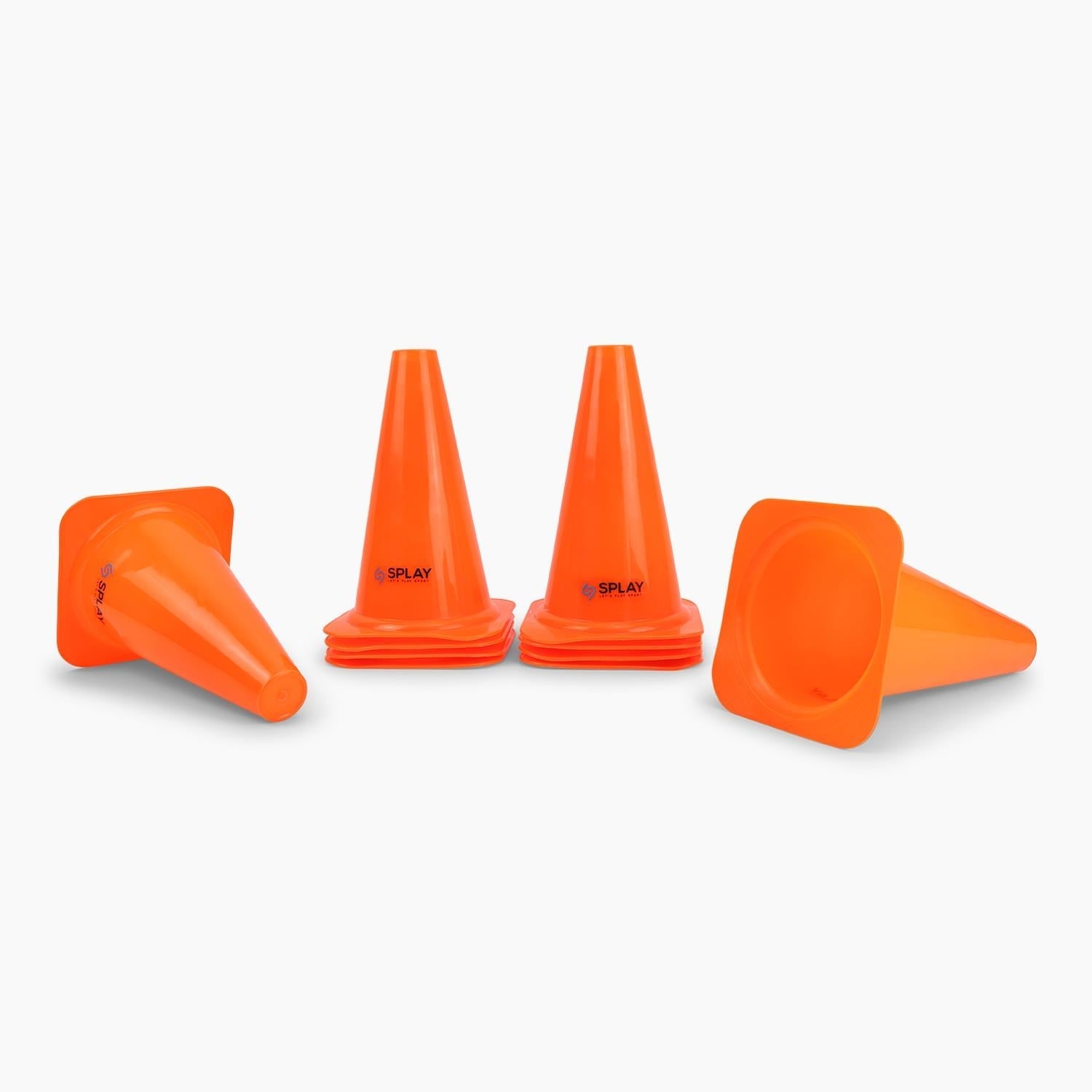 Buy Training Traffic Cone (10 Pack)-Training Cone-Splay-Orange-15 Inch-Splay UK Online