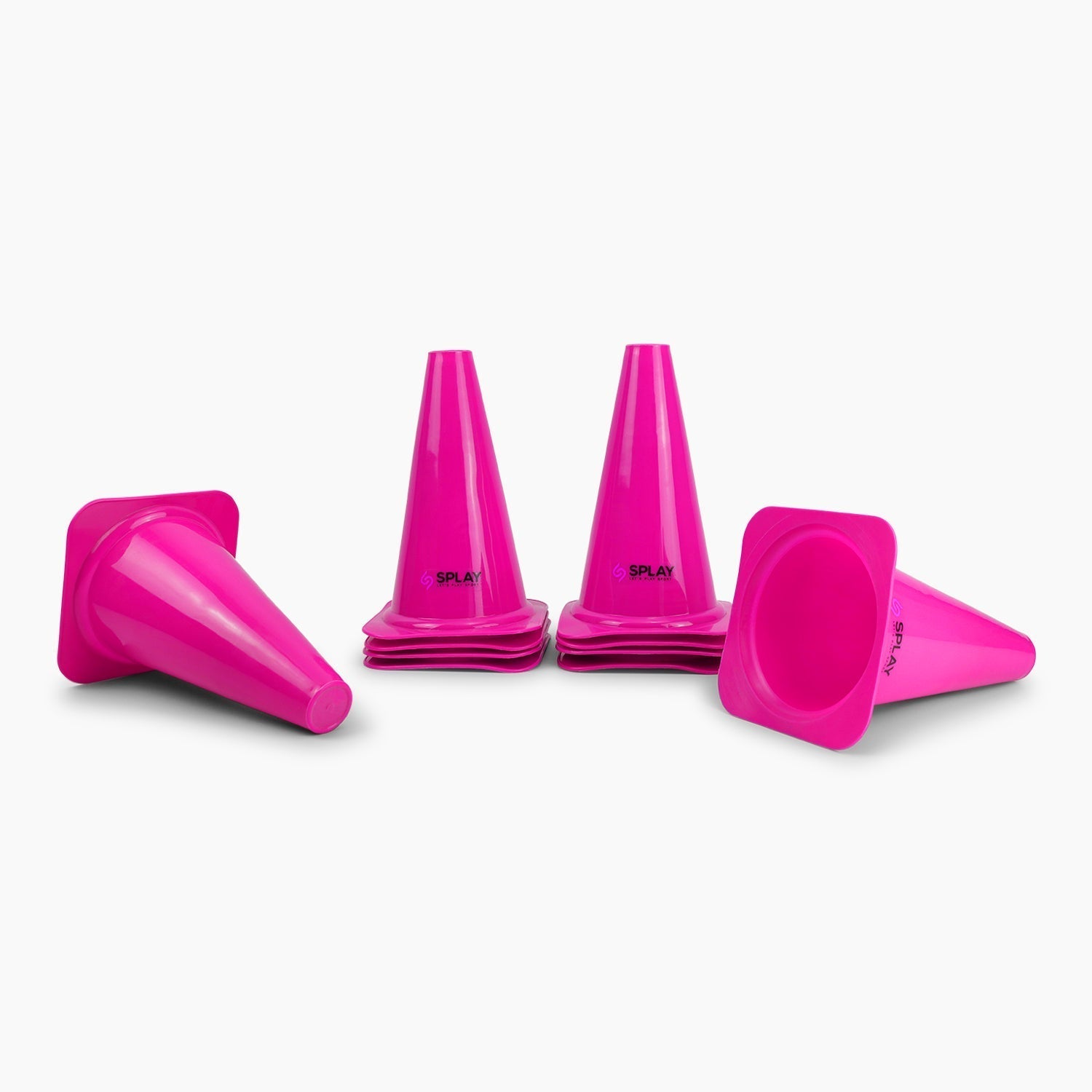 Buy Training Traffic Cone (10 Pack)-Training Cone-Splay-Pink-12 Inch-Splay UK Online