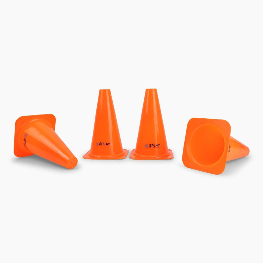 Buy Training Traffic Cone (4 Pack)-Training Cone-Splay-Orange-6 Inch-Splay UK Online