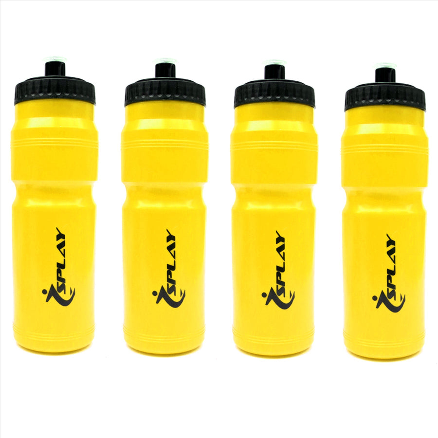 Buy Water Bottle 4 Pack-Water Bottle-Splay-Yellow-Splay UK Online