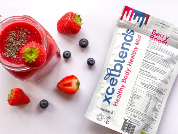 Buy Berry Boost Superfood Blend-HealthXcel-Splay UK Online