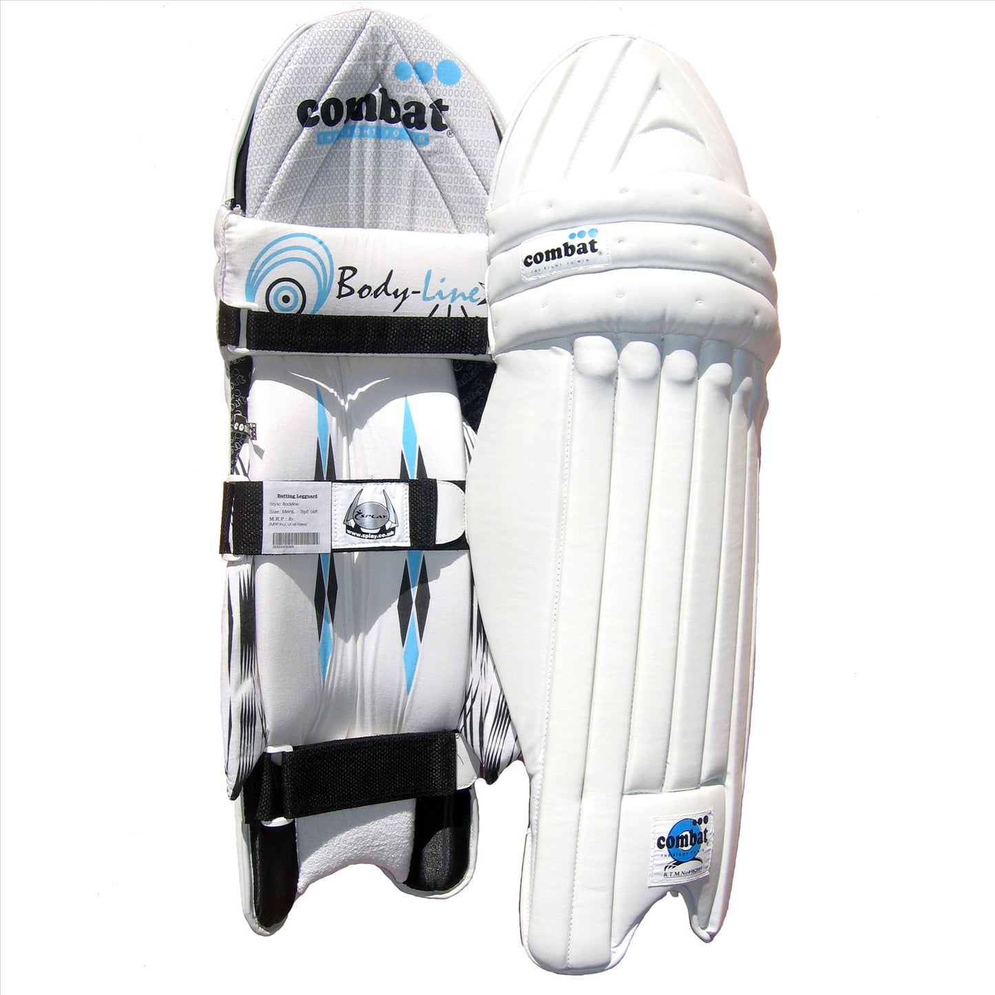 Buy Combat Bodyline Leg Guards (Left) - Men-Cricket Batting Pads-Splay-Splay UK Online