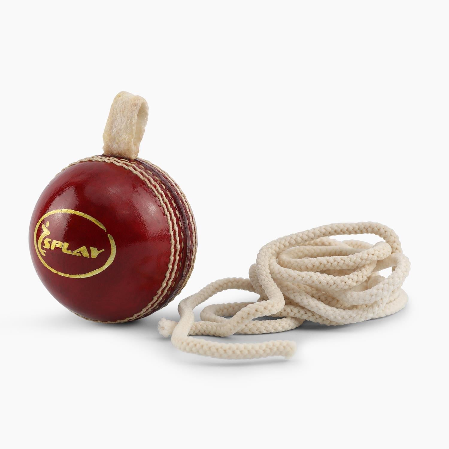 Buy Leather Hanging Ball-Cricket Ball-Splay (UK) Limited-Red-Senior-Splay UK Online