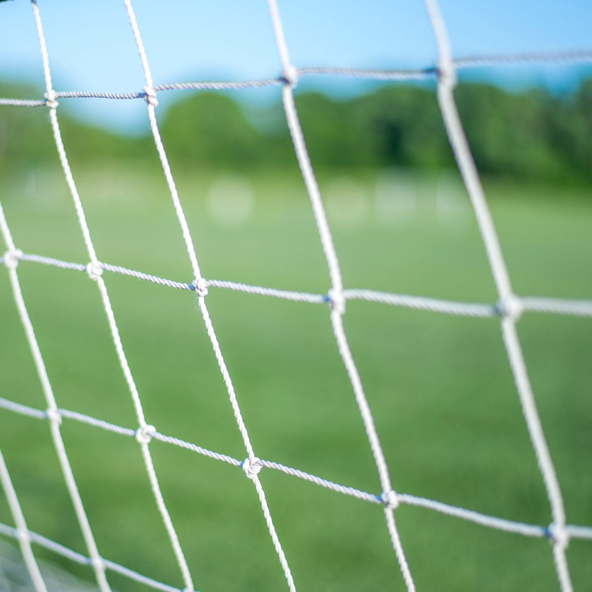 Buy Modus Club Football Goal Net – White Replacement Net-Football Goal Net-Modus-Splay UK Online
