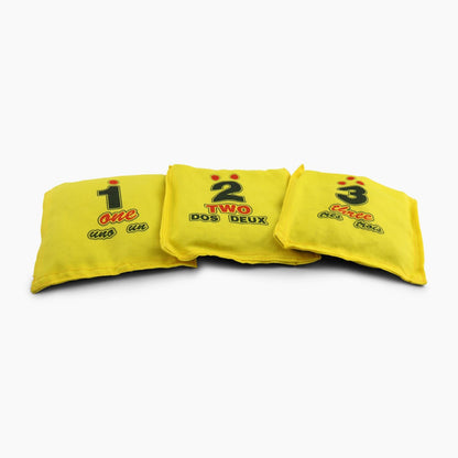 Buy Numbered Bean Bags-Splay (UK) Limited-Yellow-Splay UK Online