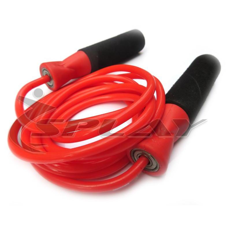 Buy Splay 2-Tone Nylon Ball-Bearing Skipping Rope – 6ft-Skipping Rope-Splay-Red-Splay UK Online