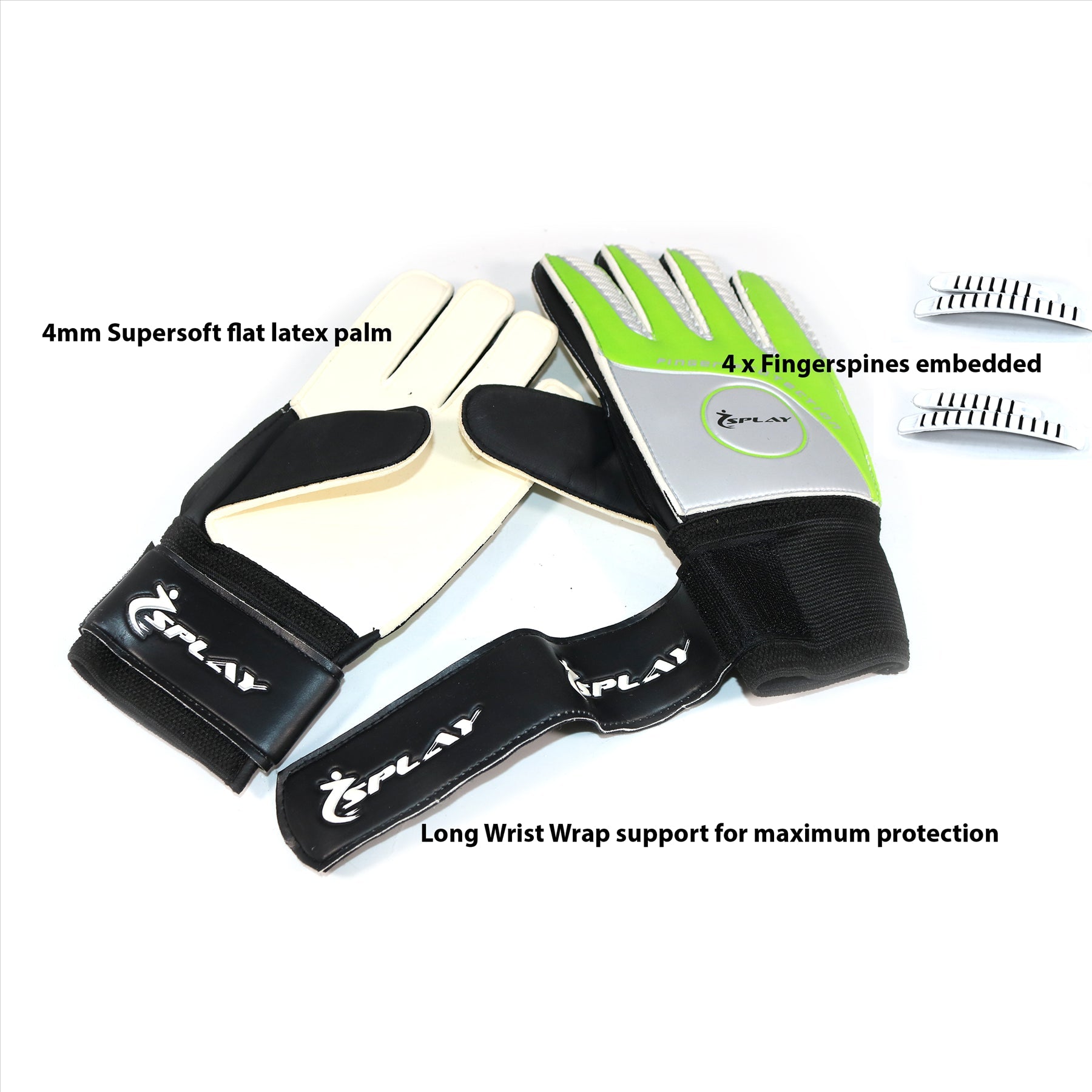 Buy Splay Club Finger Save (2 Pair)-Football Gloves-Splay-Splay UK Online